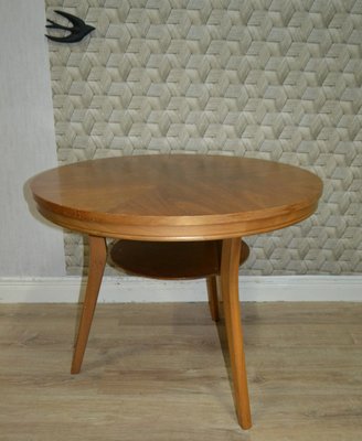 Round Mid Century Coffee Table 1960s For At Pamono Round Mid Century Coffee Table 1960s 5