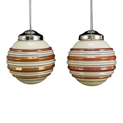 Art Deco Ceiling Lights 1930s Set Of 2 Art Deco Ceiling Lights 1930s Set Of 2