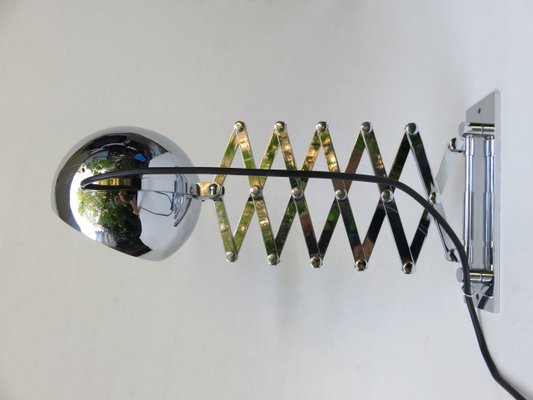 Lampe d'atelier accordéon , type Jielde