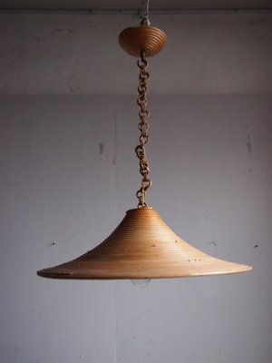 Bamboo Ceiling Lamp 1960s For Sale At Pamono