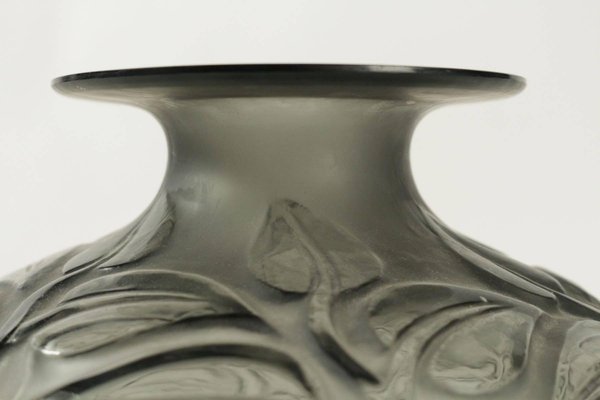 Vintage Grey Sophora Vase By Rene Lalique For Sale At Pamono
