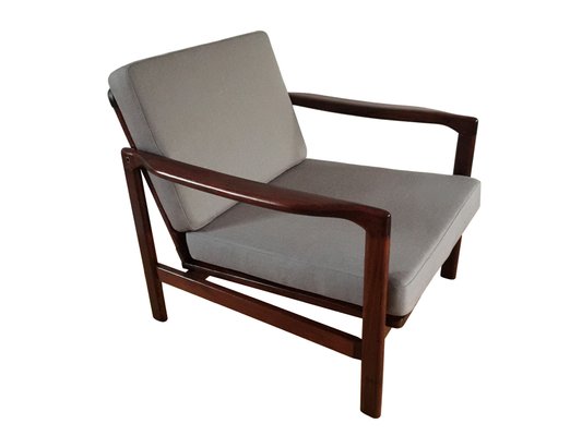 Lounge Armchairs By Zenon Baczyk For Swarzedzkie Fabryki Mebli 1960s Set Of 2 For Sale At Pamono
