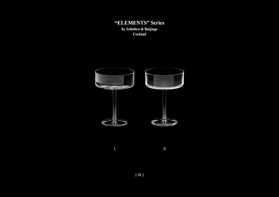 Handgemachte Irische No Ii Cocktailglaser Aus Kristallglas Von Scholten Baijings Fur J Hill S Standard 2er Set Bei Pamono Kaufen