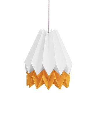 Lampe Origami Jaune Mangue Par Orikomi En Vente Sur Pamono