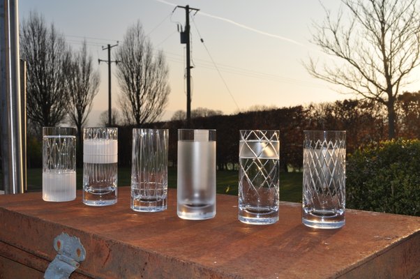 Irish Handmade Crystal No VI Hi-Ball Glass by Scholten & Baijings