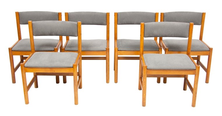 Mid Century Danish Oak Dining Chairs By Borge Mogensen For Karl Mid Century Danish Oak Dining Chairs By Borge Mogensen For Karl Andersson Söner
