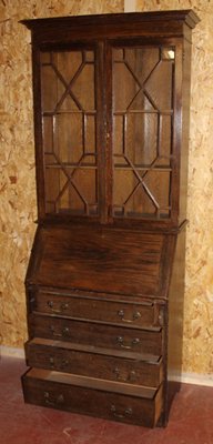 Solid Oak Bookcase 1920s For Sale At Pamono