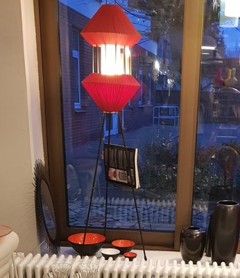 Italian Floor Lamp With Newspaper Stand 1950s For Sale At Pamono
