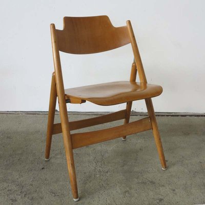 Vintage Folding Chairs By Egon Eiermann For Wilde Spieth Set Of 2 For Sale At Pamono