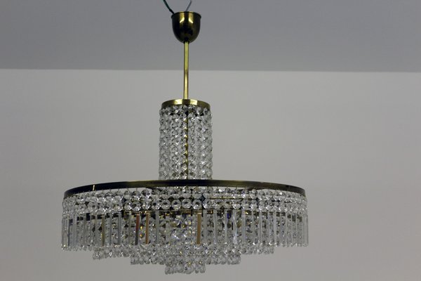 Ceiling Lamp With Swarovski Crystals 1950s For Sale At Pamono