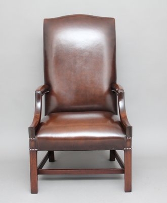 Vintage Mahogany Library Chair 1930s
