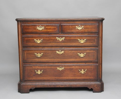 18th Century Oak Chest Of Drawers For Sale At Pamono