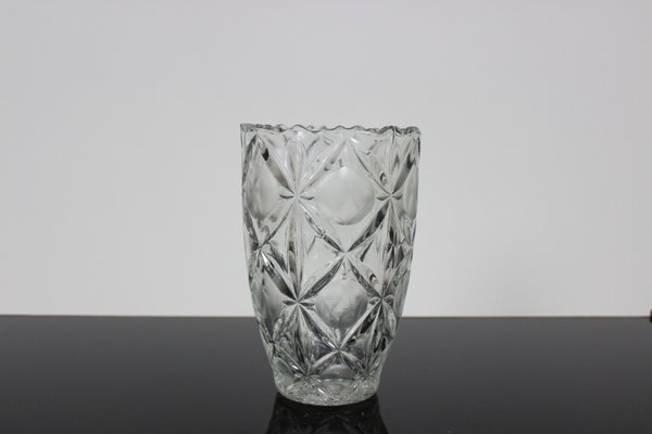 超ポイントアップ祭 Czech Bohemia Glass Vase, 1970s for sale at Pamono 花瓶・フラワースタンド