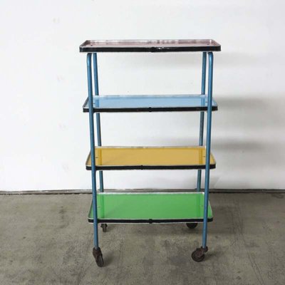 【送料無料】Vintage Multi Shelf Fixed Shelf 4' x 24