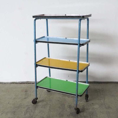 Vintage Industrial Colorful Shelves for sale at Pamono