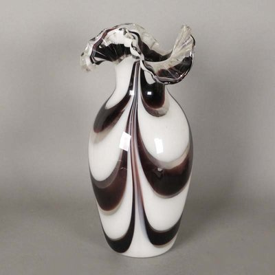 Large Vintage Multicolored Murano Glass Vase For Sale At Pamono