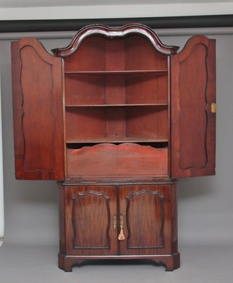Dutch Mahogany Corner Cupboard 1780s For Sale At Pamono