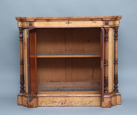 19th Century Birds Eye Maple Cabinet For Sale At Pamono