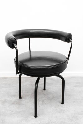 Lc7 Swivel Chairs By Charlotte Perriand Le Corbusier For Cassina 1970s Set Of 6