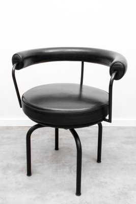Lc7 Swivel Chairs By Charlotte Perriand Le Corbusier For Cassina 1970s Set Of 6