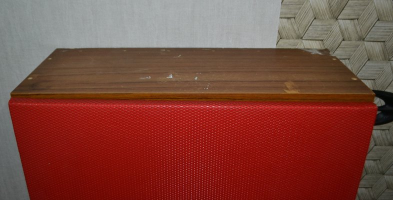 Roter Vintage Schuhschrank 1960er Bei Pamono Kaufen