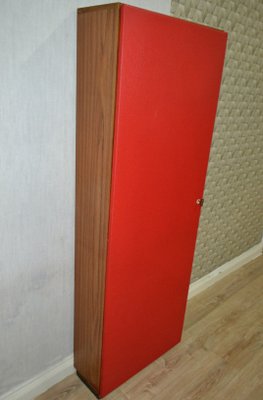 Vintage Red Shoe Cabinet 1960s For Sale At Pamono
