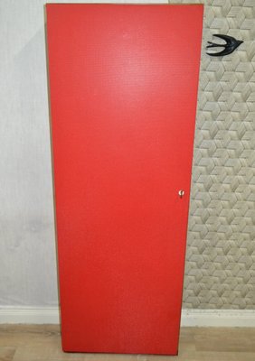 Vintage Red Shoe Cabinet 1960s For Sale At Pamono