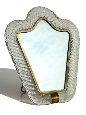 Torchon Murano Gl Picture Frame From Barovier Toso 1950s For Torchon Murano Gl Picture Frame From