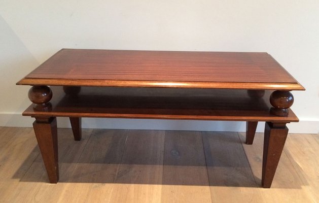 Art Deco Mahogany Coffee Table 1930s For Sale At Pamono