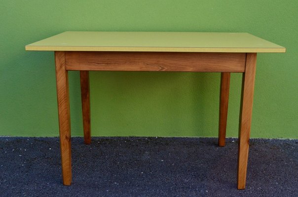 Bistro Table In Yellow Formica 1950s For At Pamono Bistro Table In Yellow Formica 1950s 1