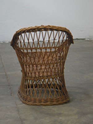 Antique wicker potty chair hotsell