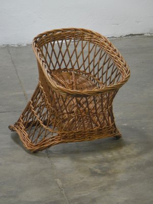 Antique wicker potty chair clearance