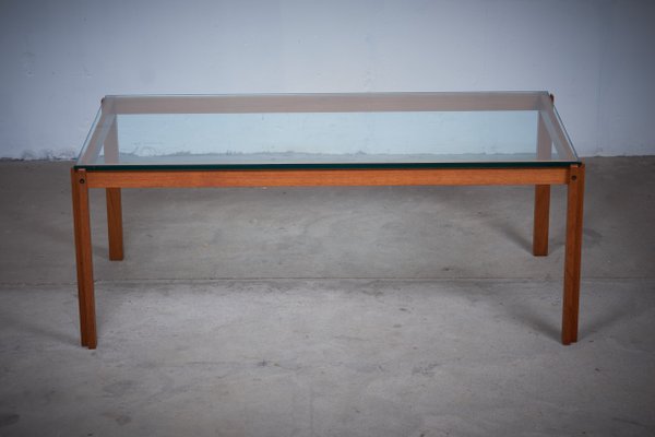 Danish glass 2024 coffee table