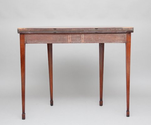 Kartentisch Aus Mahagoni 1800er Bei Pamono Kaufen