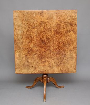 Antique Burr Alder Dining Table Antique Burr Alder Dining Table