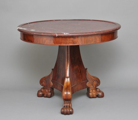 19th Century Mahogany Gueridon Table For Sale At Pamono