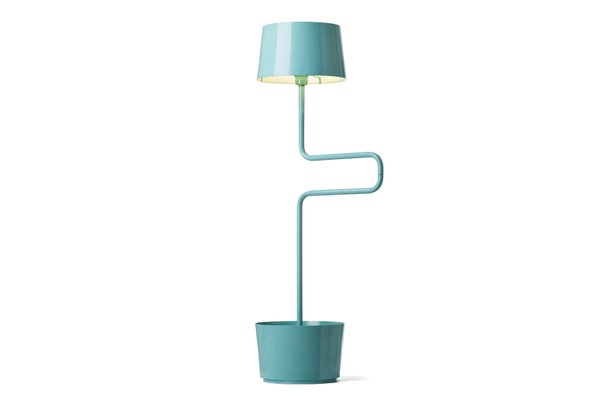 Turquoise Bb Lamp By Andrea Epifani For, Turquoise Floor Lamp