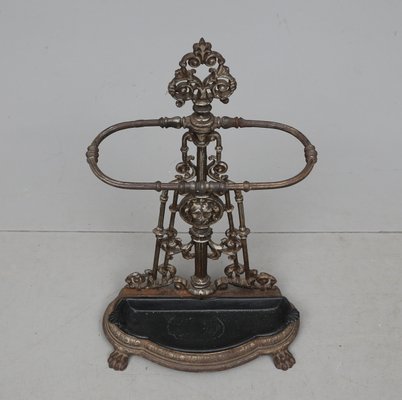 Vintage Umbrella Stand Cast Iron For Sale At Pamono