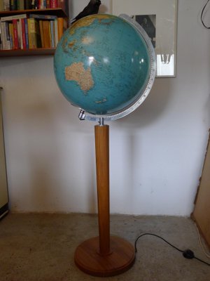 Vintage Globus Aus Teak Von Columbus Oestergaard Bei Pamono Kaufen