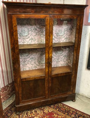 Antique Mahogany Display Cabinet For Sale At Pamono