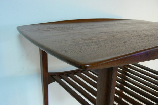 Teak Side Table By Tove Edvard Kindt Larsen For France Søn 1956 For Sale At Pamono