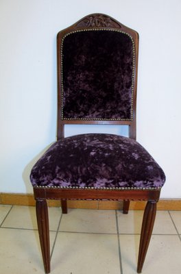 Vintage Art Deco Chairs By Gauthier Poinsignon Set Of 8 For At Vintage Art Deco Chairs By Gauthier Poinsignon Set Of 8 1