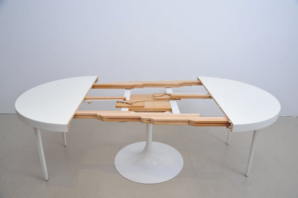 Large Extendable Table With Tulip Base From Cor For At Pamono Large Extendable Table With Tulip Base From Cor 2