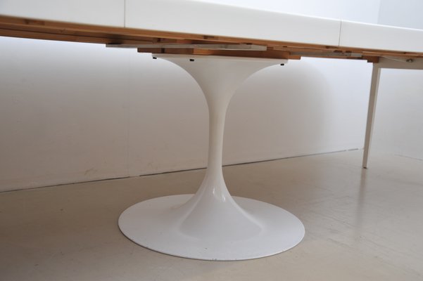 Large Extendable Table With Tulip Base From Cor For At Pamono Large Extendable Table With Tulip Base From Cor 13