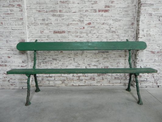 Franzosische Vintage Gartenbank Bei Pamono Kaufen
