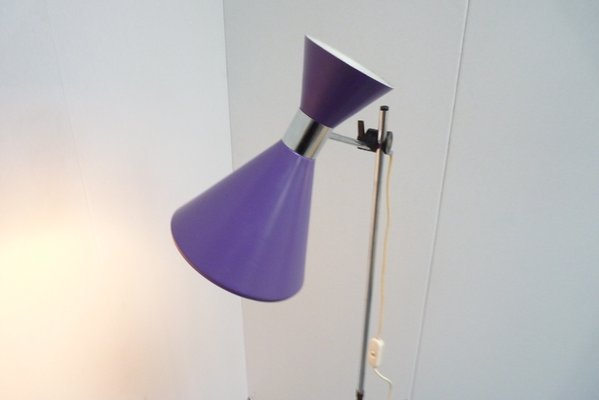 Mid Century Purple Diabolo Floor Lamp For At Pamono Mid Century Purple Diabolo Floor Lamp