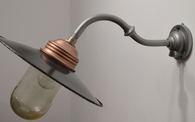 Industrial Gooseneck Wall Light For Sale At Pamono