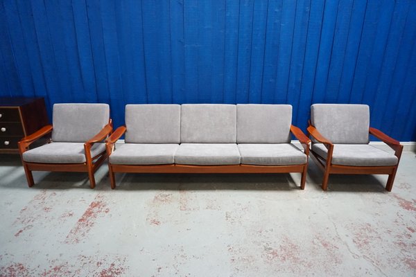 Mid Century Modern Danish Living Room Set 1960s For At Pamono Mid Century Modern Danish Living Room