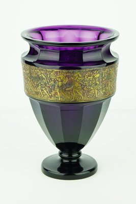 Amethyst Vase By Moser 1910s For Sale At Pamono