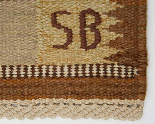Schwedischer Teppich 1950er Bei Pamono Kaufen